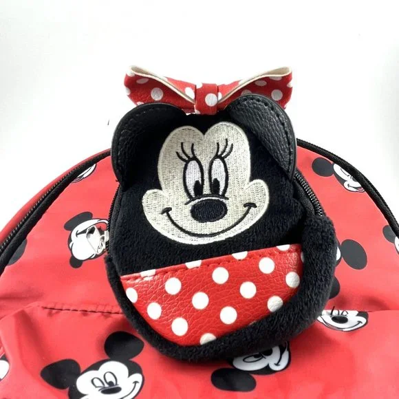 Disney Mickey & Minnie Mouse mini backpack, w/accessories, NWOT